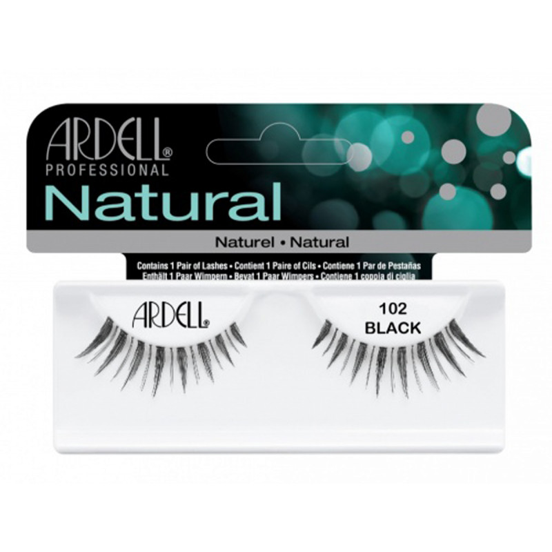 ardell natural lashes demi black #102