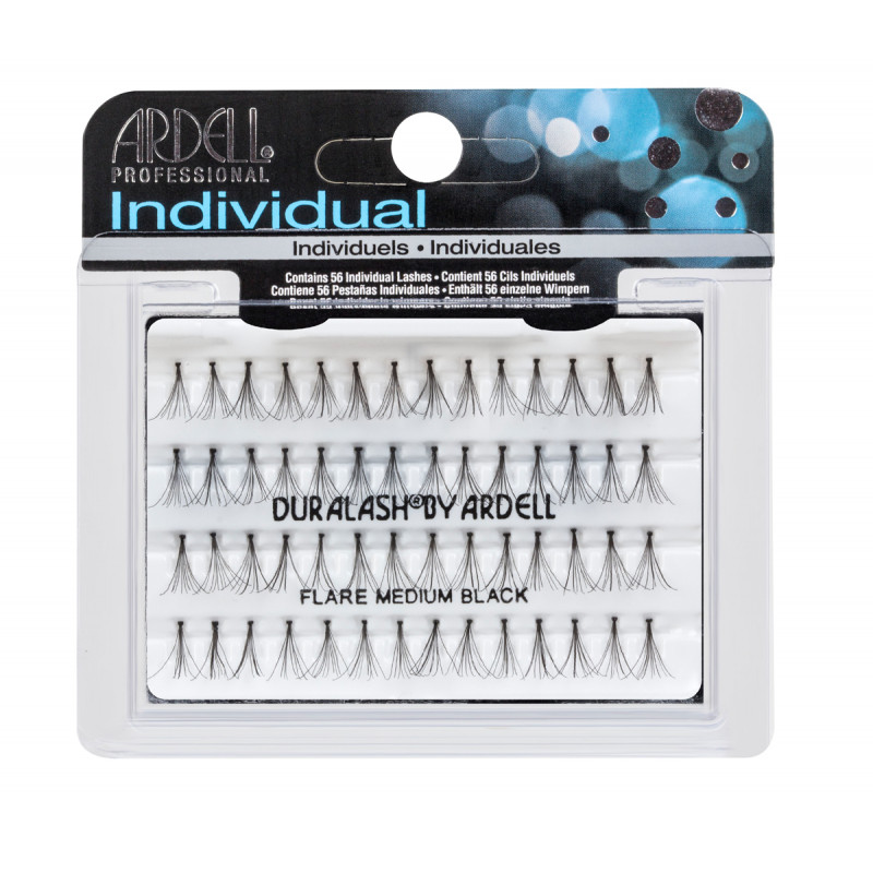 ardell individual lashes flare medium black