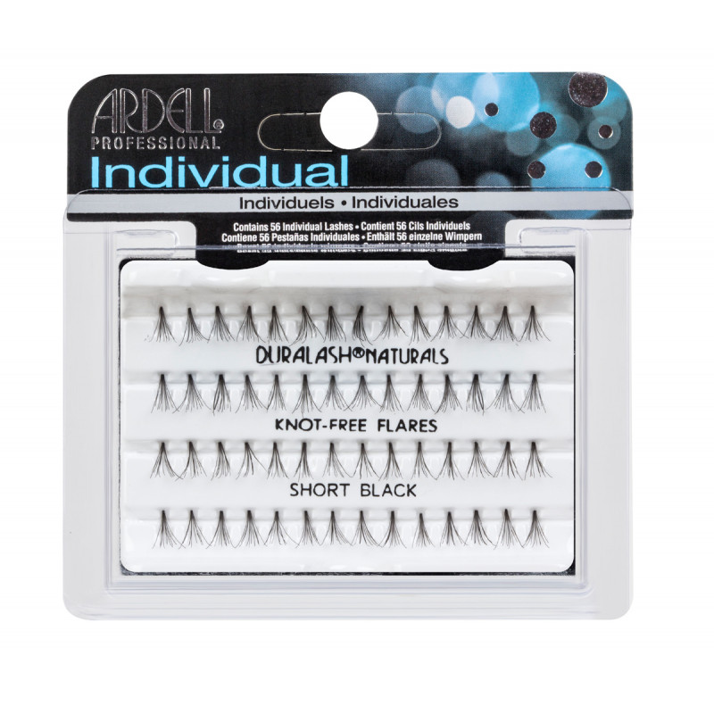 ardell individual lashes short black knot free