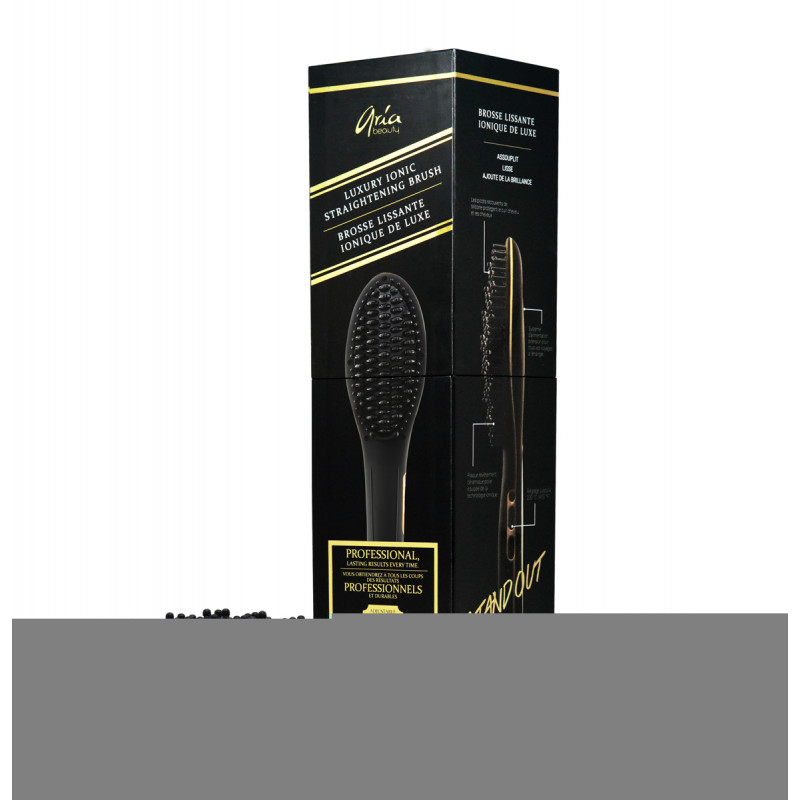 aria luxury ionic straightening brush