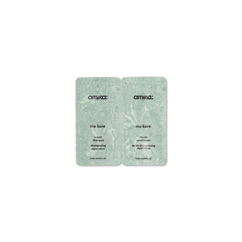 amika: the kure repair shampoo & conditioner sachet 10ml
