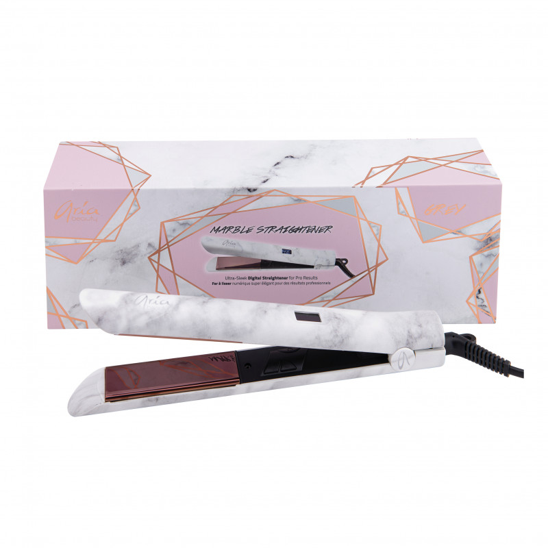 aria marble digital straightener 1