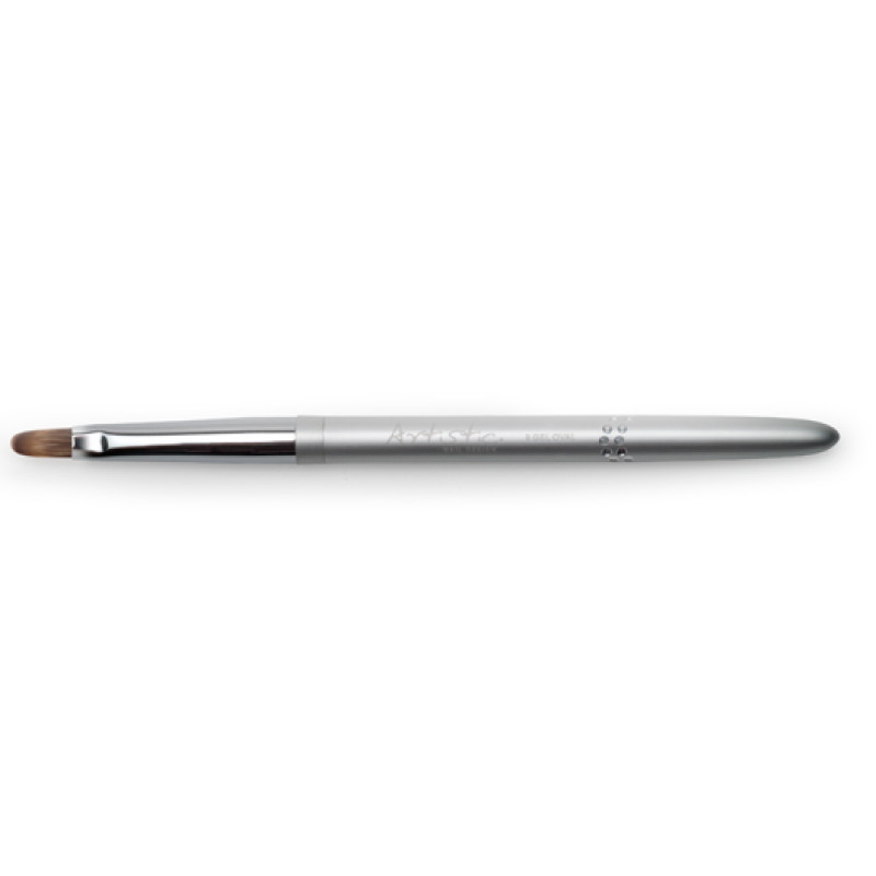 artistic gel brush #9 oval