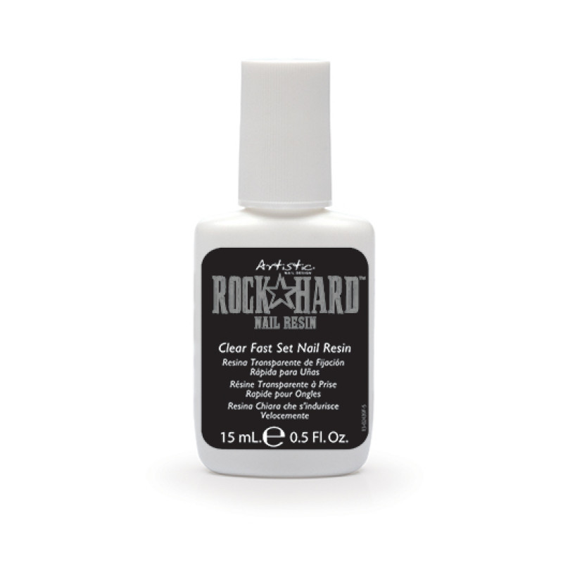 artistic rock hard nail resin clear .5oz