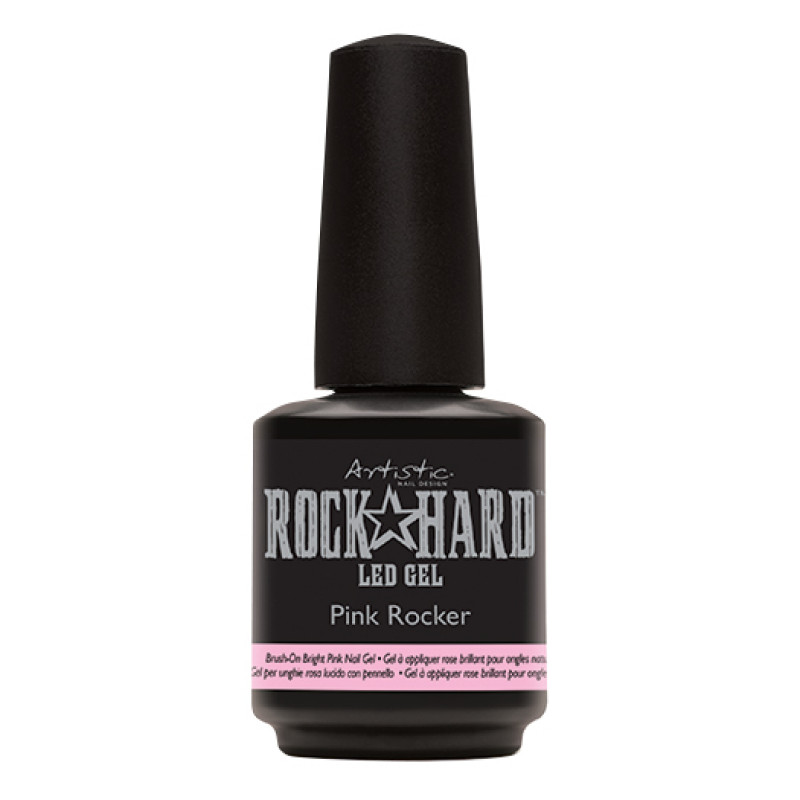 artistic rock hard pink rocker pink gel .5oz