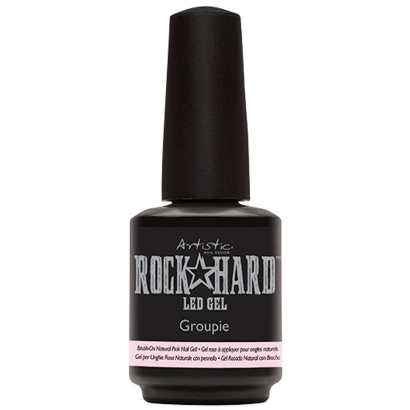 artistic rock hard groupie natural pink gel .5oz