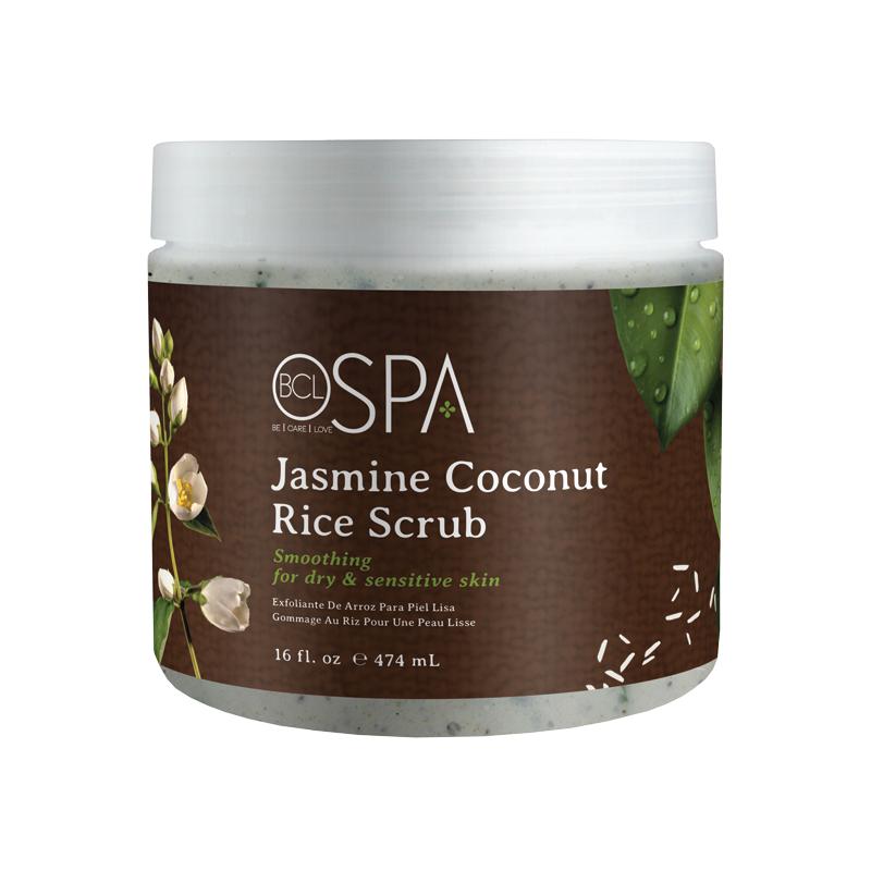 jasmine coconut rice scrub 16oz