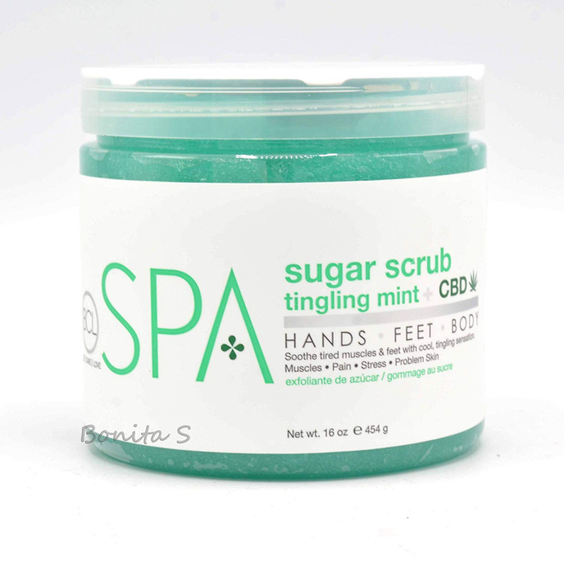 bcl spa sugar scrub - tin..
