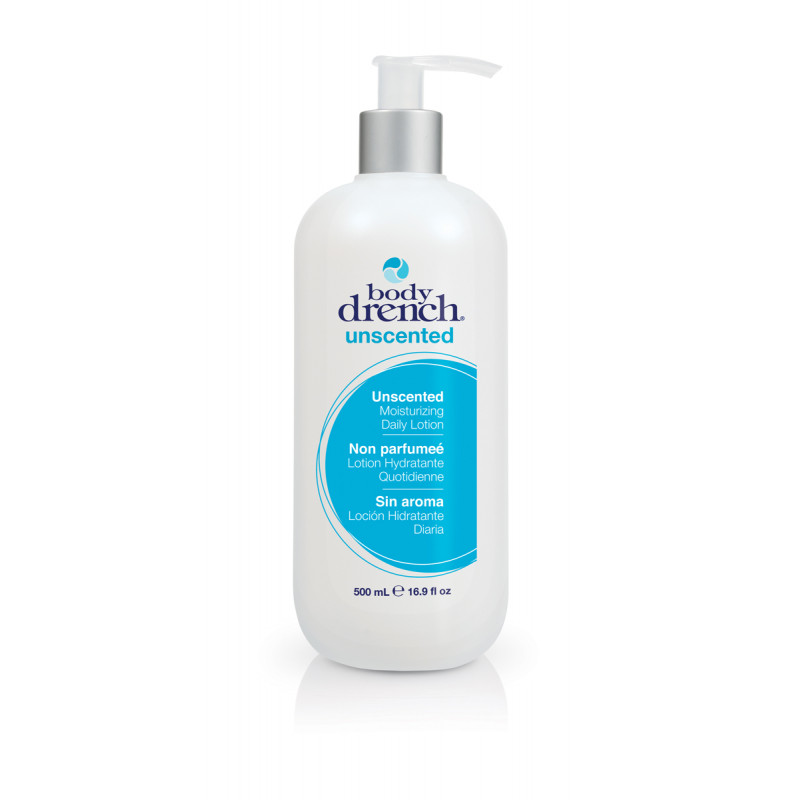 body drench daily moisturizing lotion unscented 16.9oz