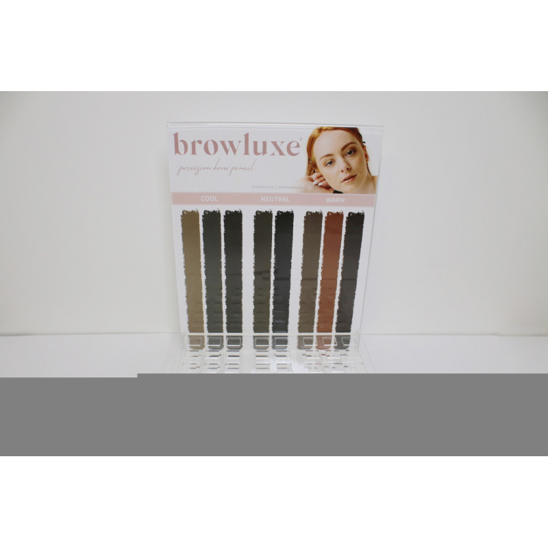 browluxe luxe acrylic custom display (empty)