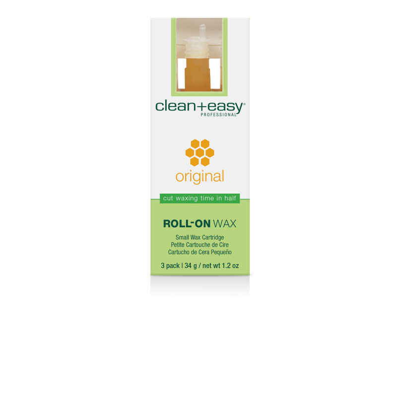 clean & easy small original wax refill - 3 pack