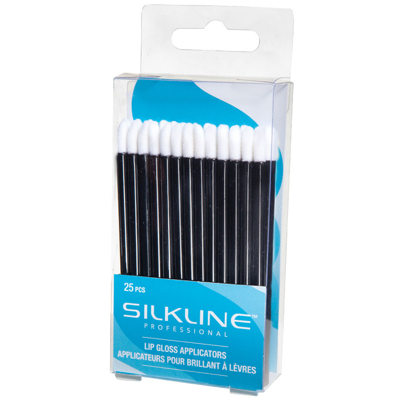 silkline disposable lip gloss applicators 25 pc # slipglossappc