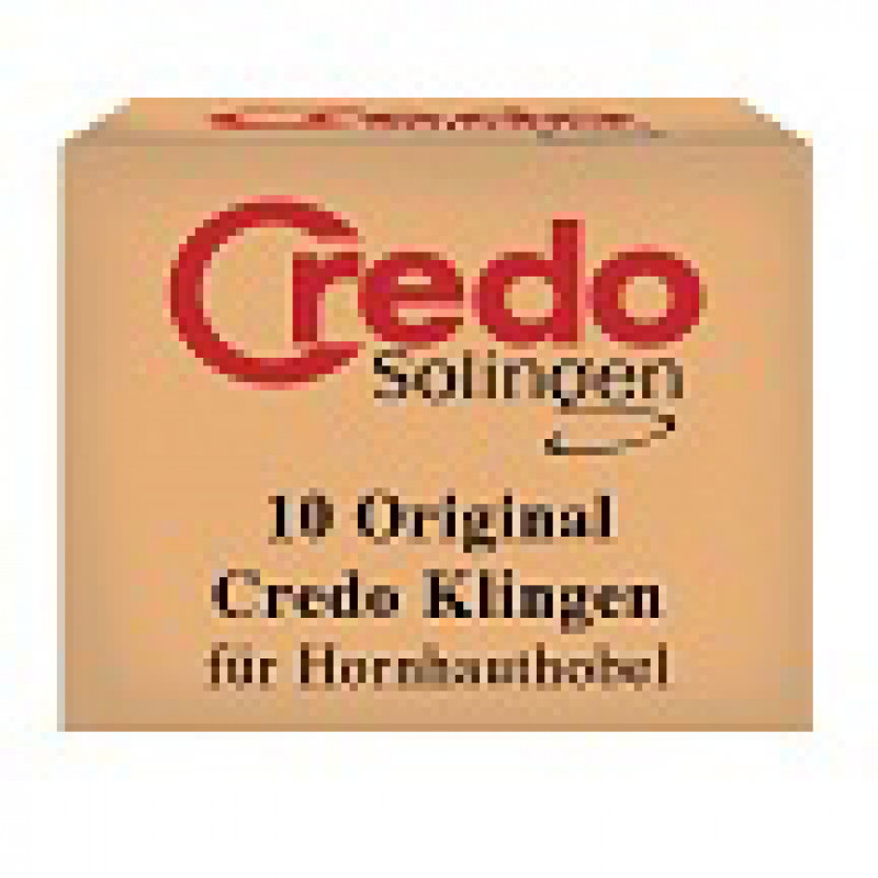 credo solingen blades for callus remover 10pc # 02530c