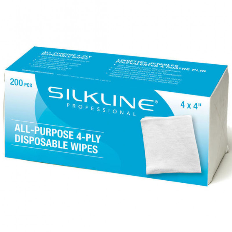 silkline all-purpose disposable wipes # sl52509c