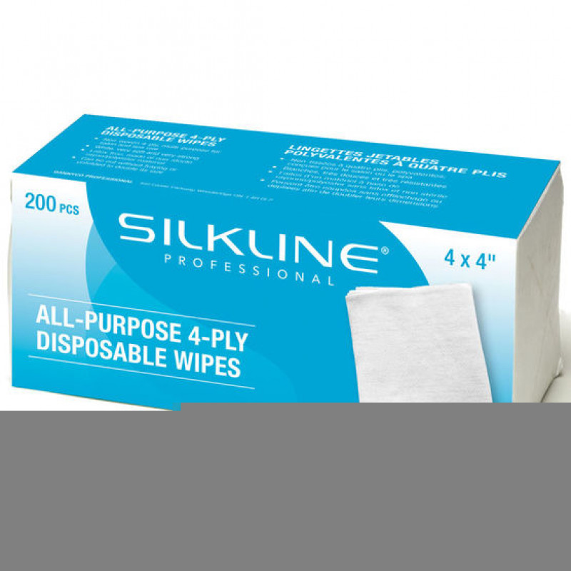 silkline all-purpose disposable wipes # sl52509c