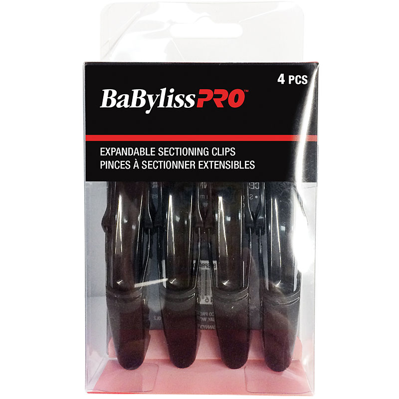 babyliss pro mini expanding sectioning clips 4pk #besprom25ucc