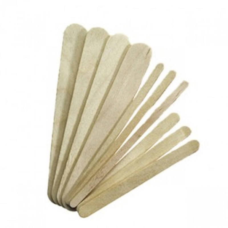 silkline professional wood applicators 100pc # sswa04nc