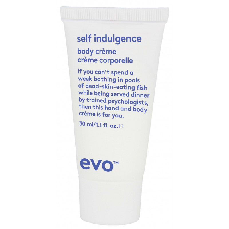 evo self indulgence body creme 30ml