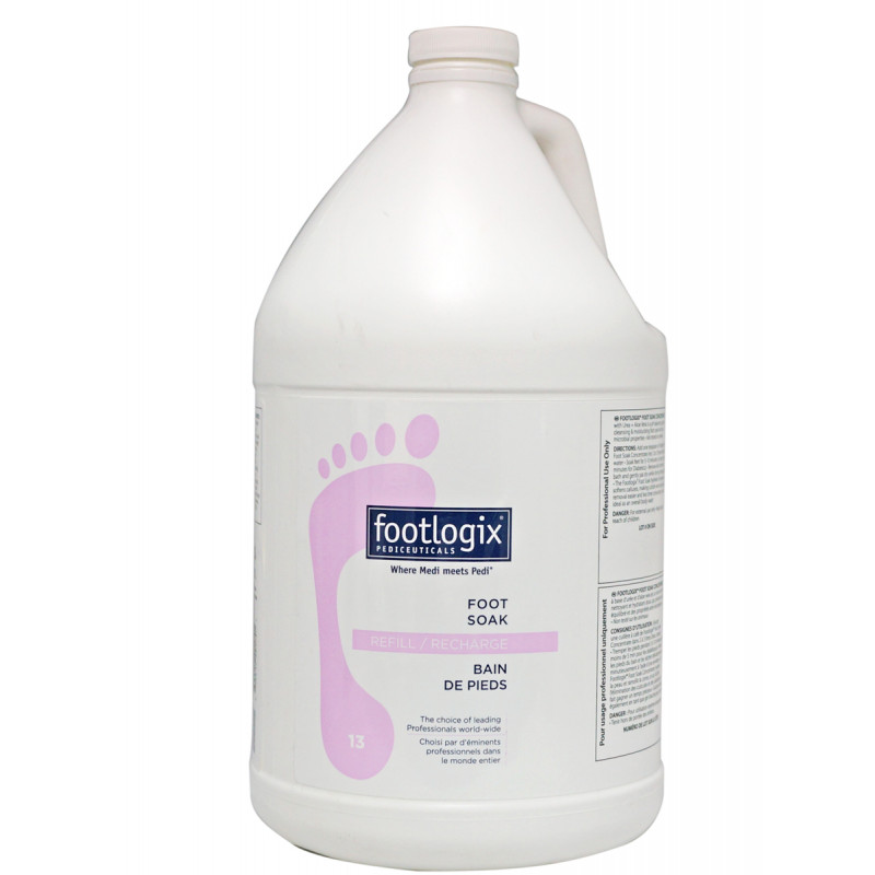footlogix foot soak concentrate (refill) #13 3.78l /128 fl. oz