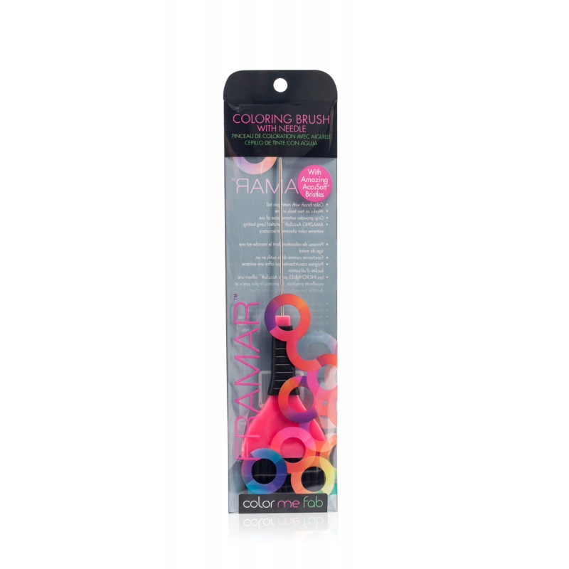 framar pin tail coloring brush pink