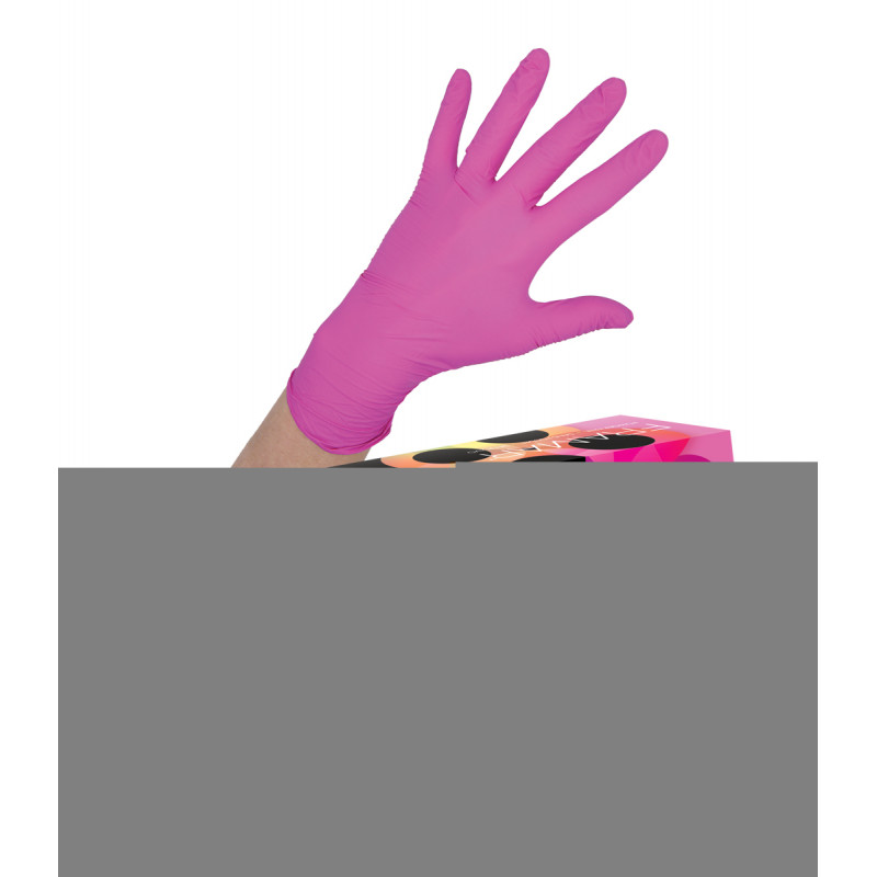 framar pink paws nitrile ..