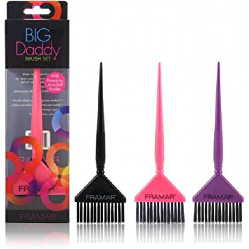framar big daddy tint brush set - 3pc
