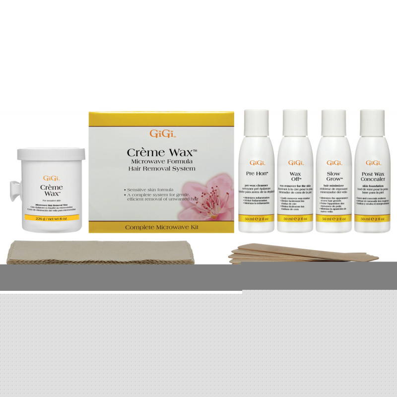 gigi creme wax microwave ..