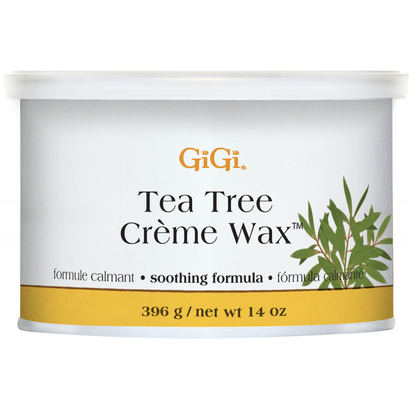 gigi tea tree crème wax 14oz