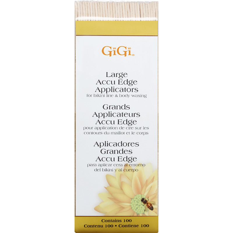 gigi large accu edge applicators 100 pack