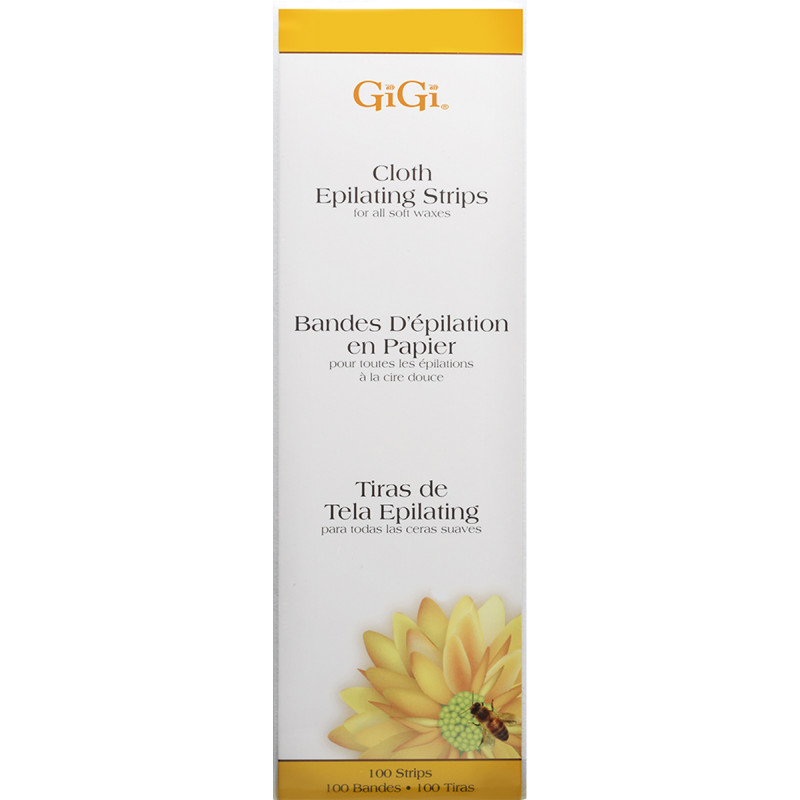 gigi large cloth epilating strips 3