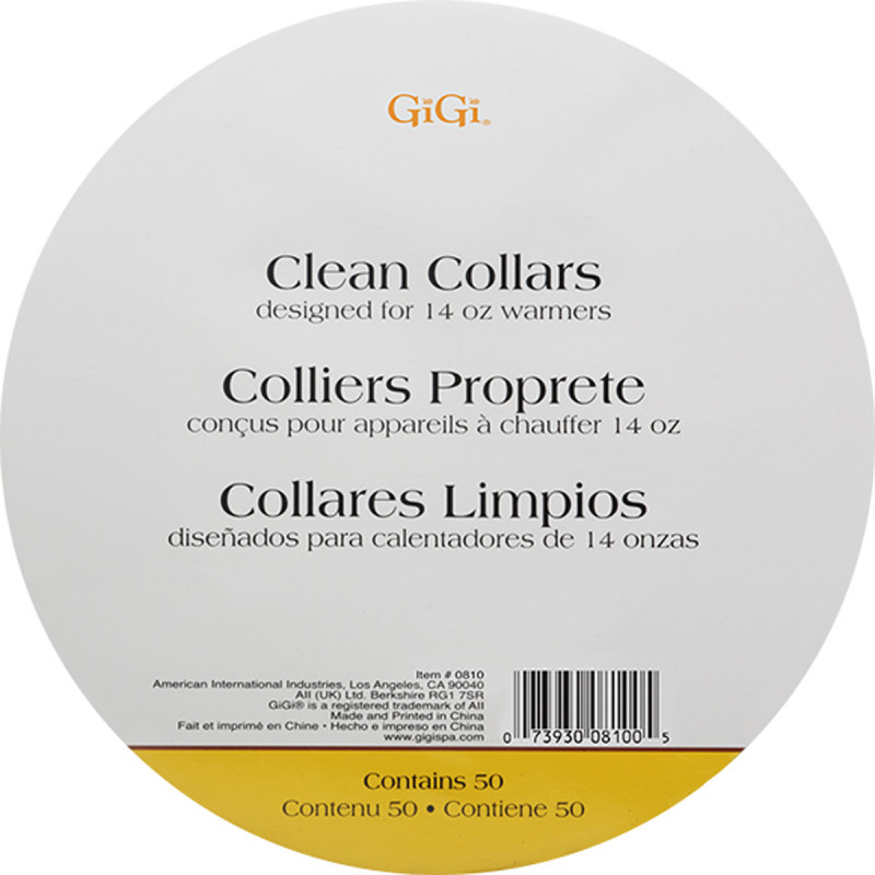 gigi clean collars 14oz 50 pack