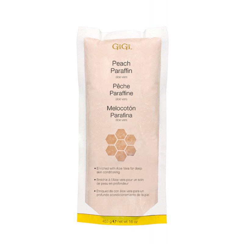 gigi peach paraffin 16oz..