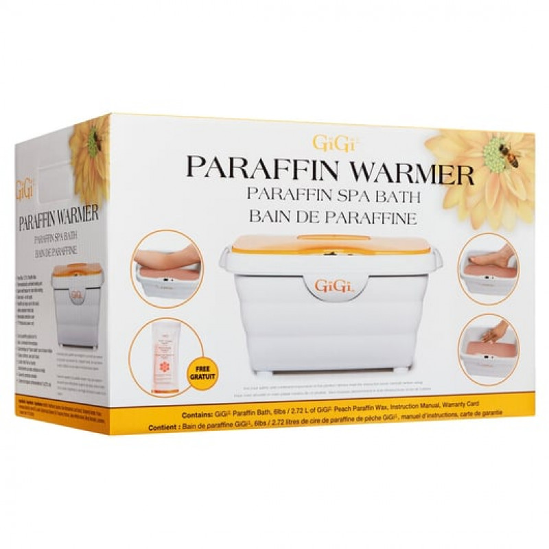 gigi paraffin bath with peach paraffin