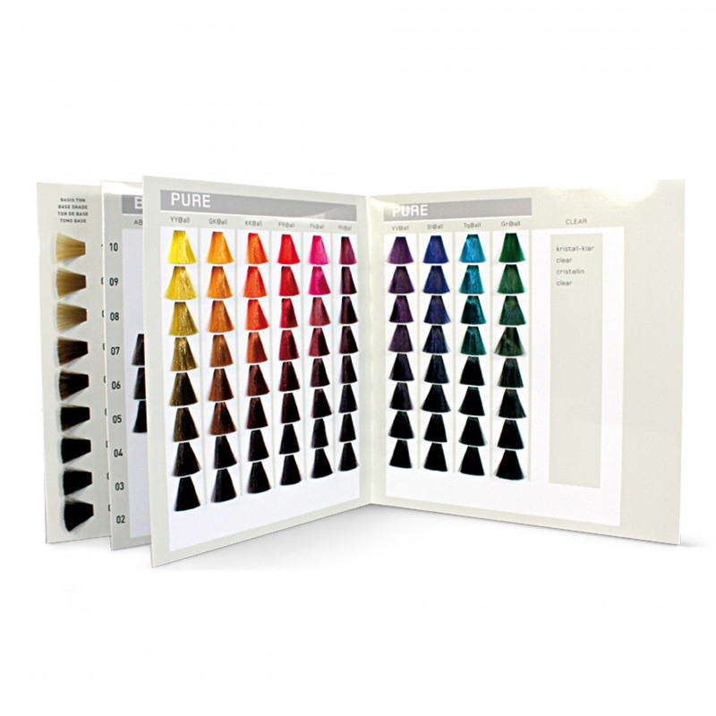 goldwell elumen color card