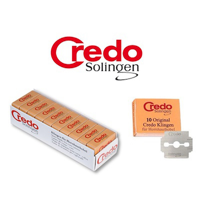 credo solingen blades for callus remover 100/box # 02513c