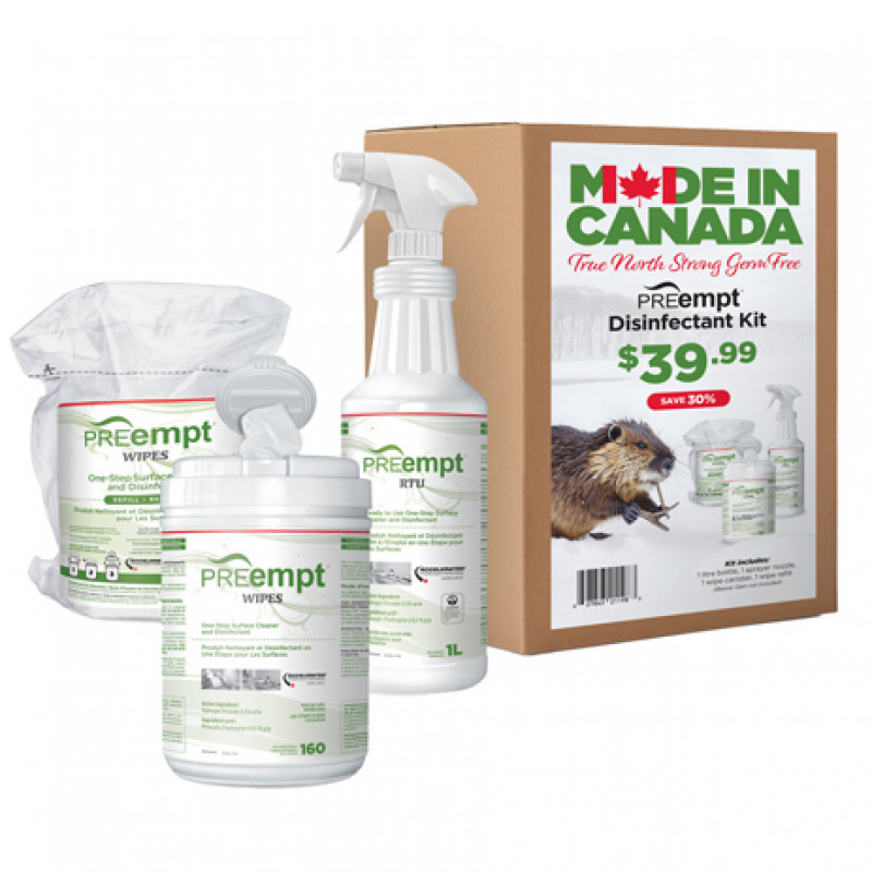 preempt disinfectant kit