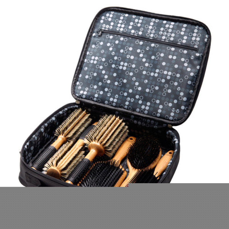 sam villa signature series deluxe 6 piece brush set with case #40006