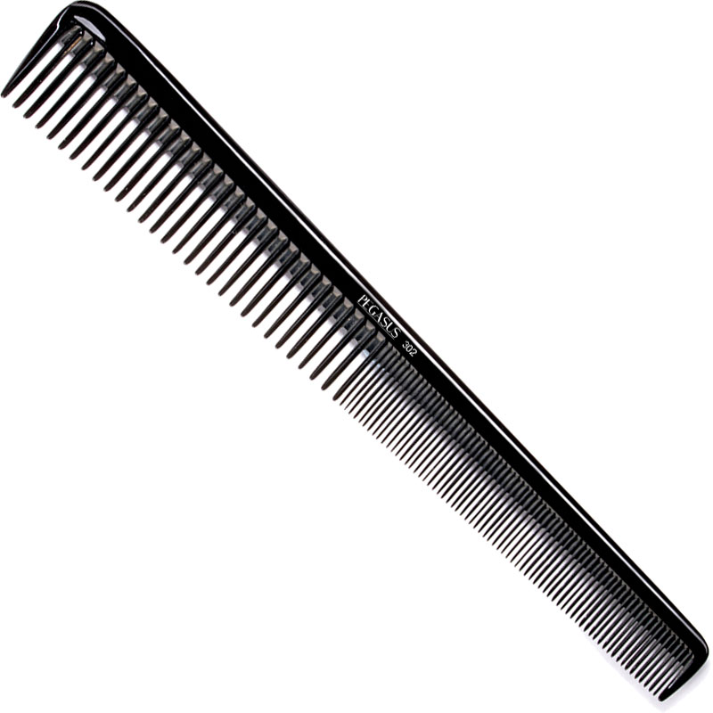 pegasus hard rubber barber comb # peg302c