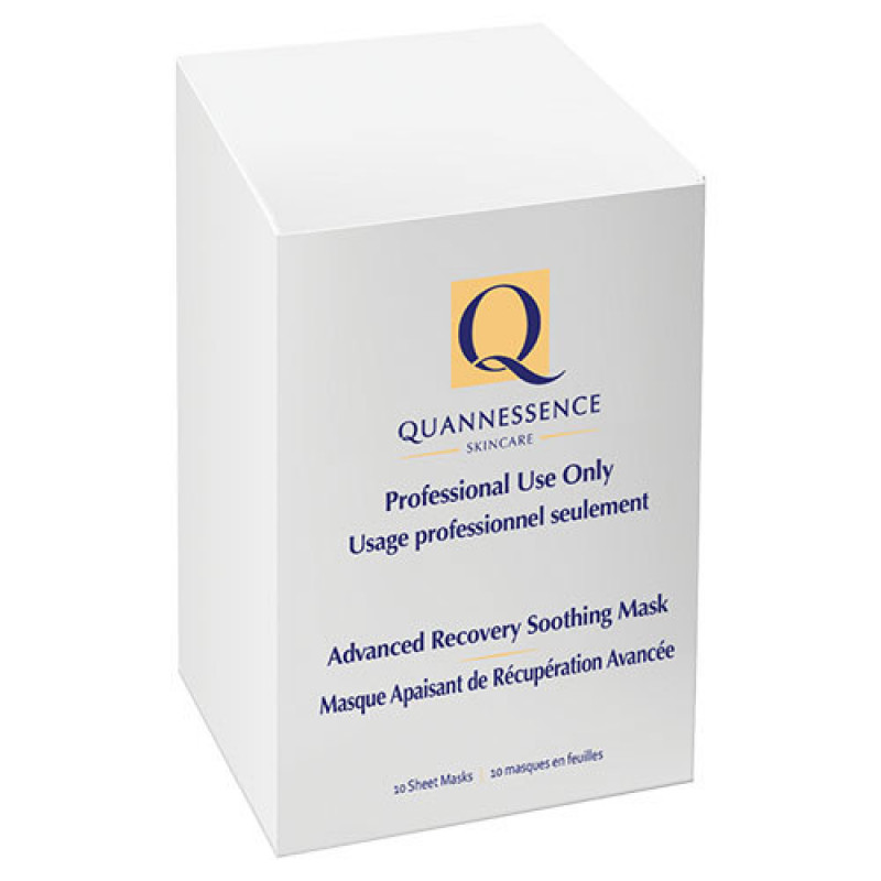 quannessence advanced recovery soothing mask 10/box (professional use only)