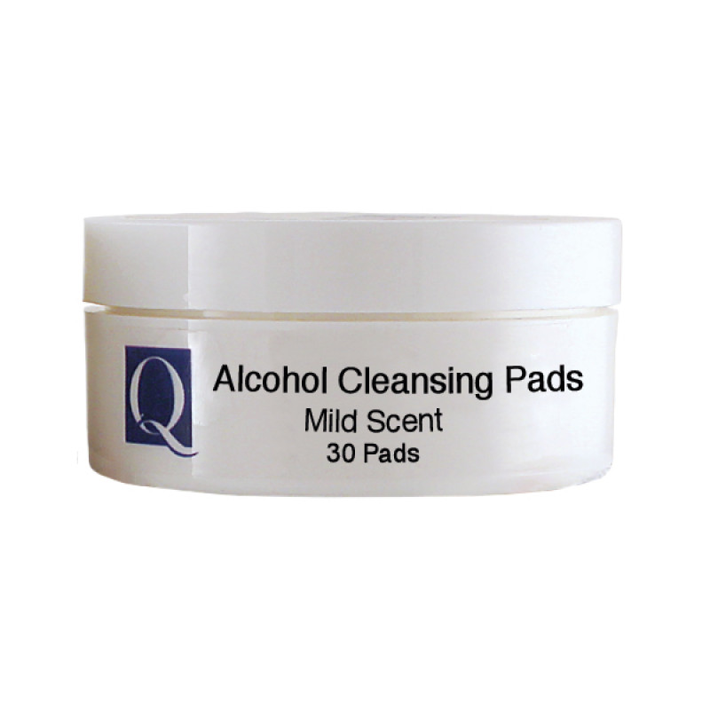 quannessence alcohol cleansing pads 30pc