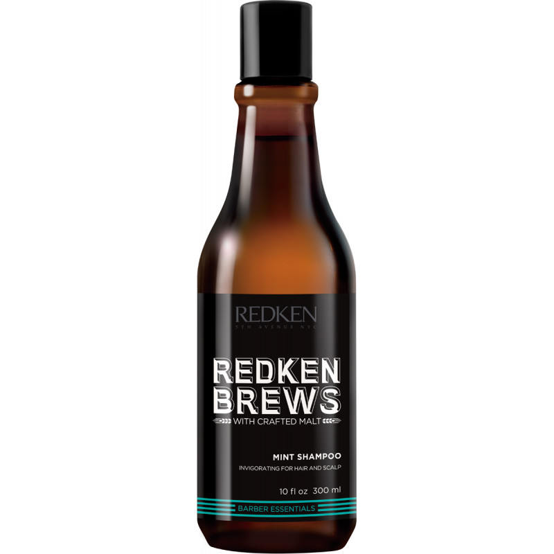 redken brews mint shampoo..