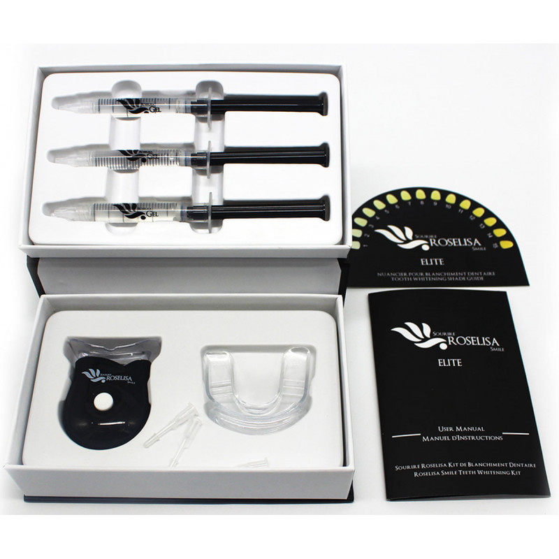roselisa smile elite teeth whitening kit