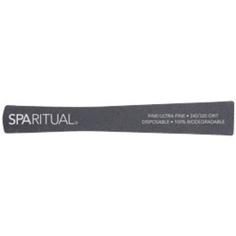 sparitual 240/320 grit eco file fine/ultra-fine (5 pack)