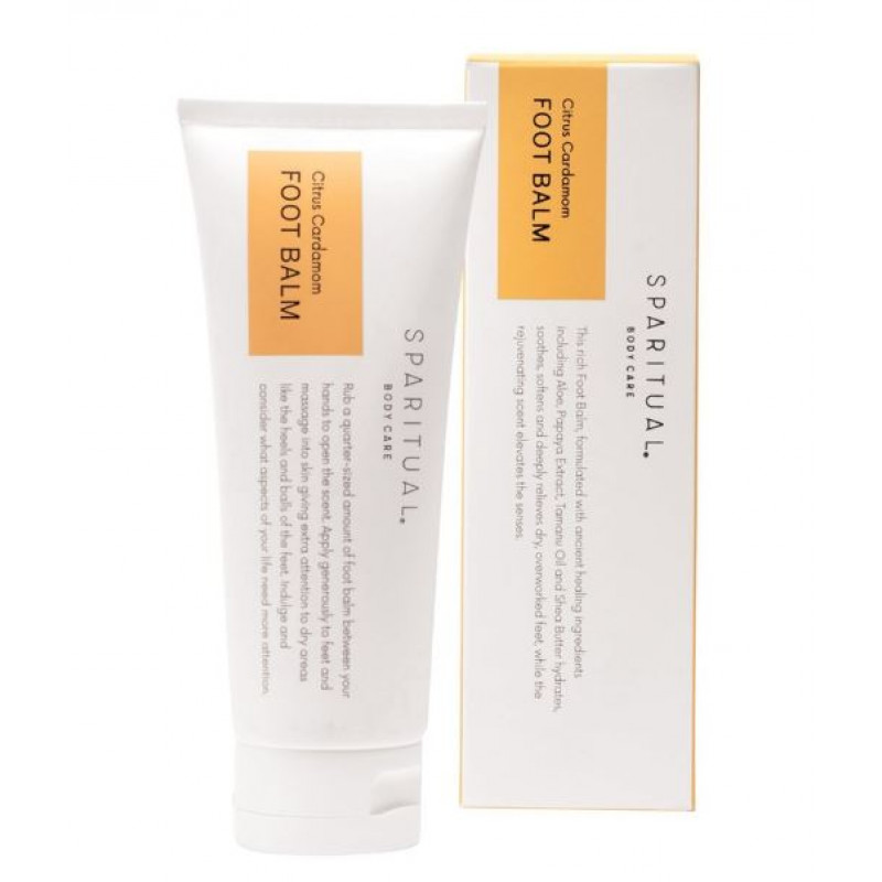 sparitual citrus cardamom foot balm 3.4oz