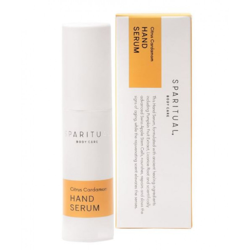 sparitual citrus cardamom hand serum 1oz