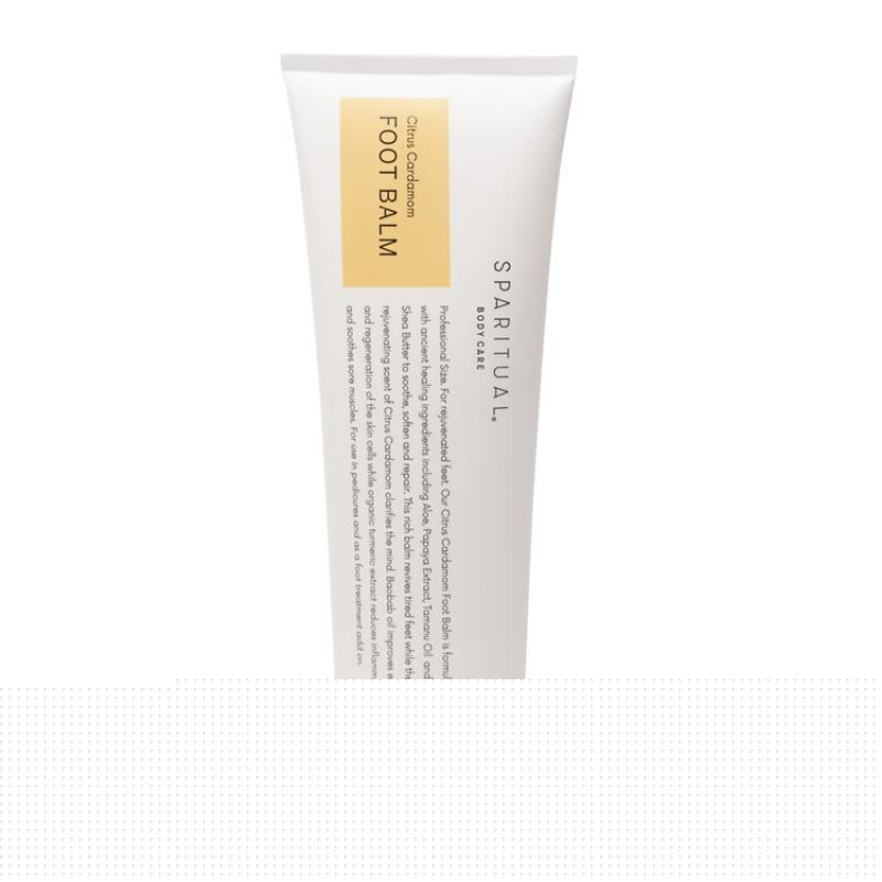 sparitual citrus cardamom foot balm 8.5oz