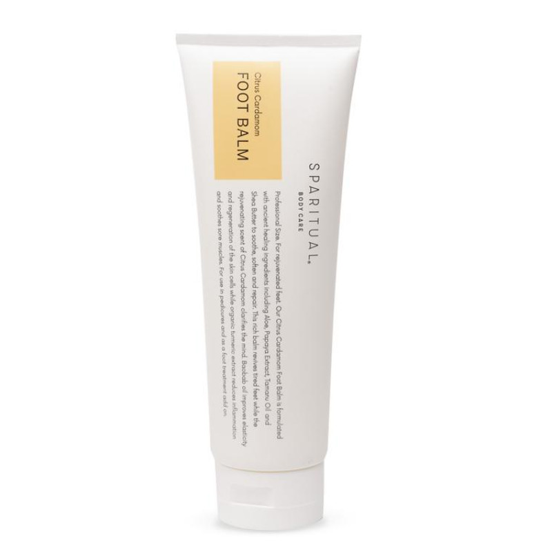 sparitual citrus cardamom foot balm 8.5oz