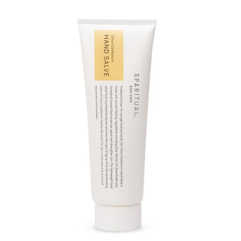 sparitual citrus cardamom hand salve 8.5oz