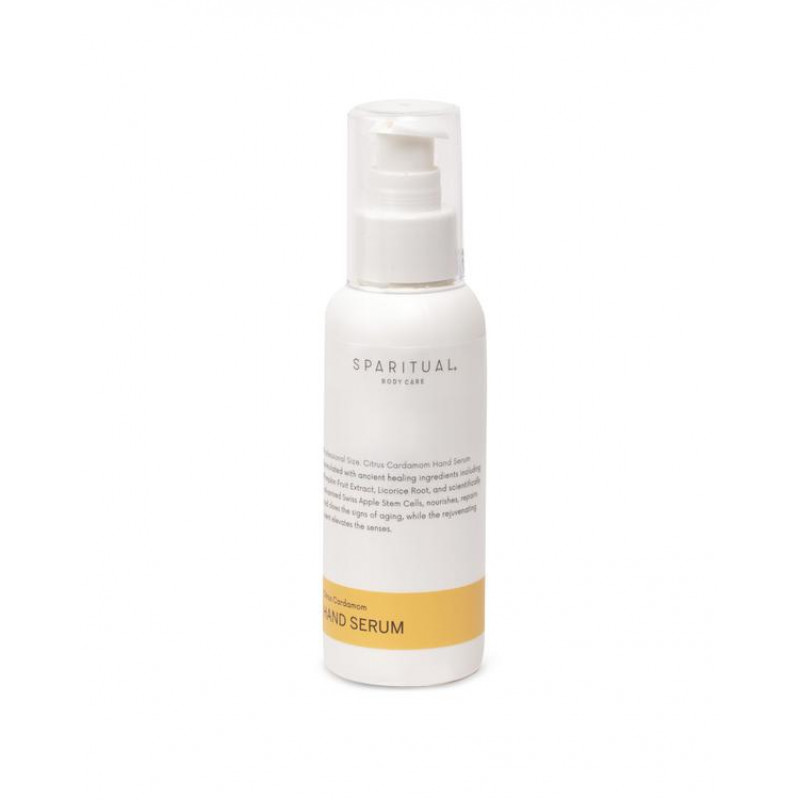 sparitual citrus cardamom hand serum 4oz