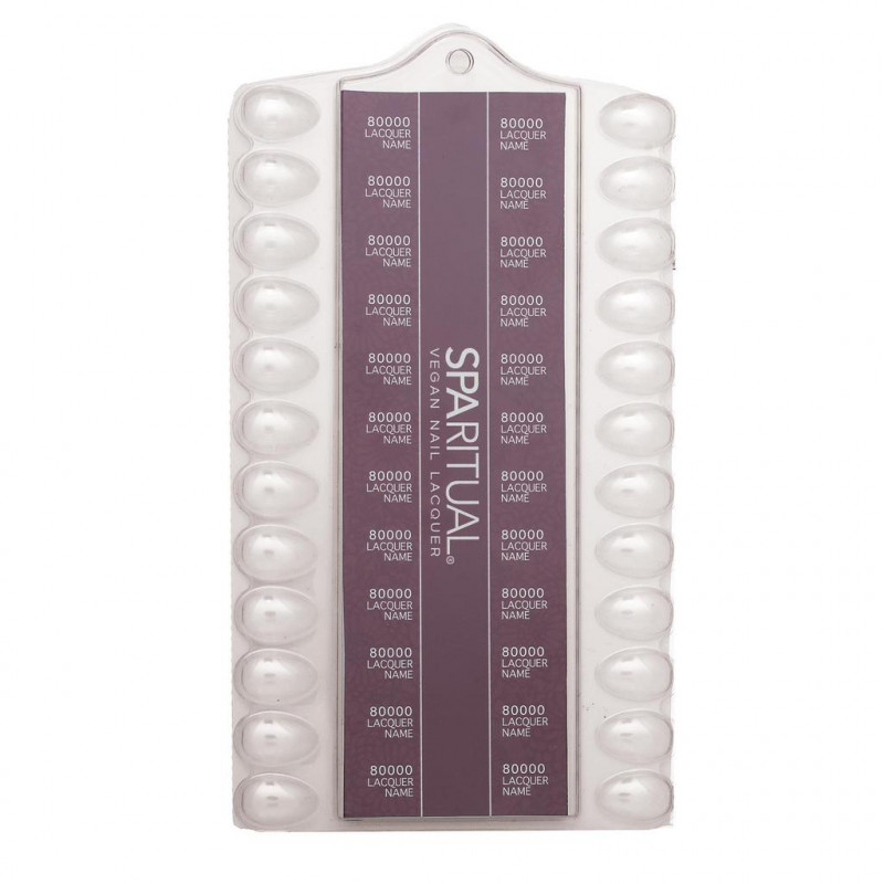 sparitual nail pallete clear